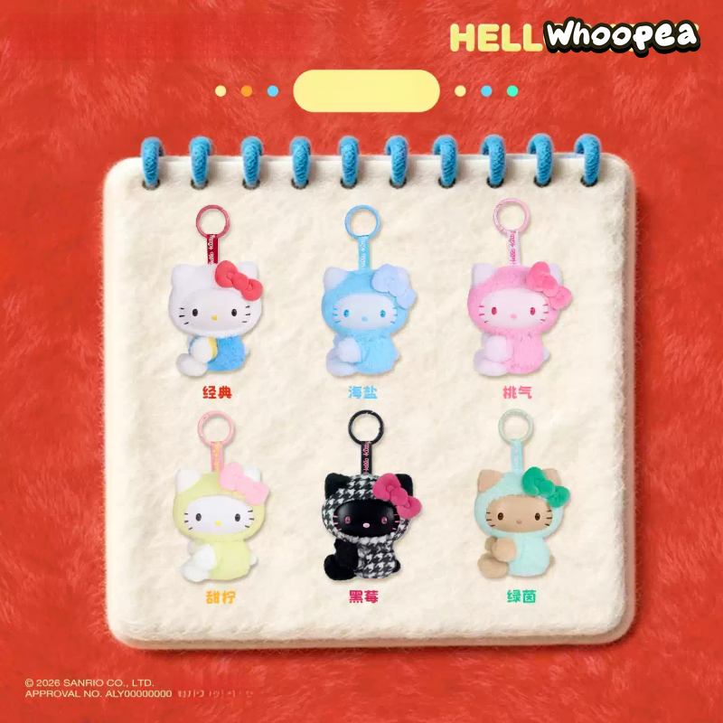 SANRI0 HK Color Player Series Mini Vinyl Plush Pendant Blind Box