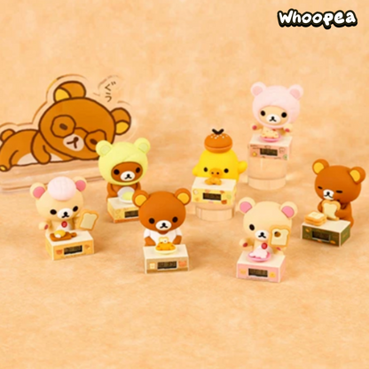 Rilakkuma Bread Series Night Light Fridge Magnet Blind Box