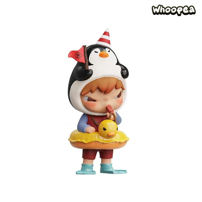 POP MART Hirono Penguin Lifeguard Figurine Hanging Card (PRE-ORDER)
