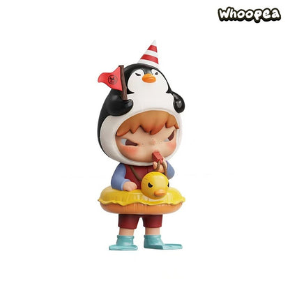 POP MART Hirono Penguin Lifeguard Figurine Hanging Card (PRE-ORDER)