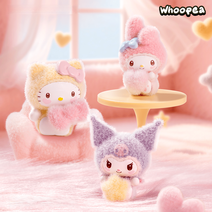 SANRI0 Fuzzy Rainbow Babies Series Mini Beans Blind Box