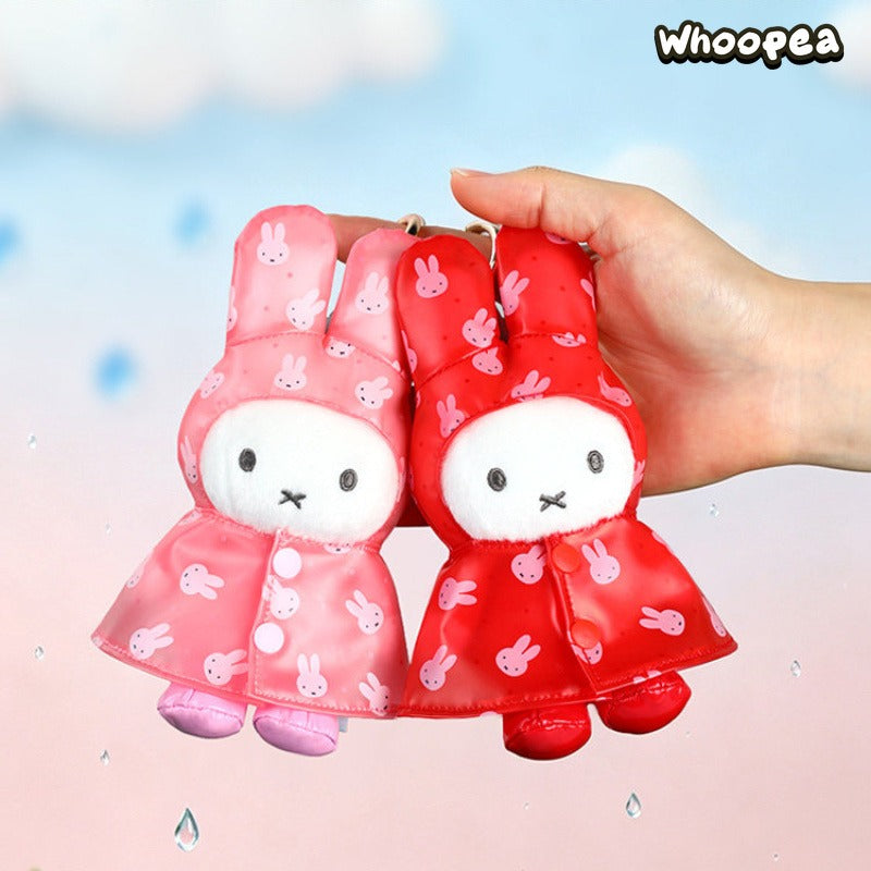 Miffy Raincoat Series Plush Pendant Blind Box