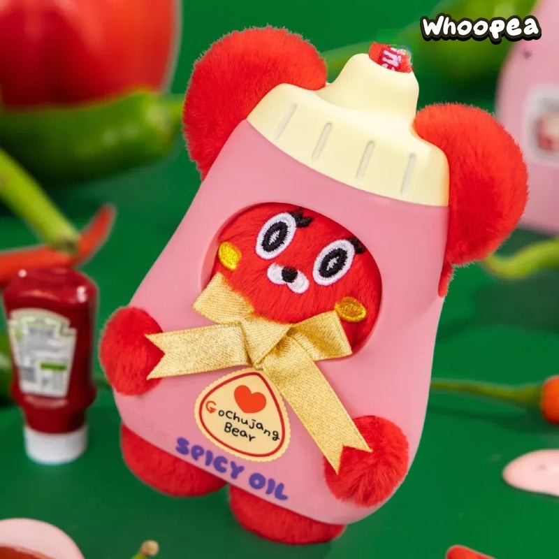 WASABI Bär Gewürzgläser Serie Plüsch Blindbox 