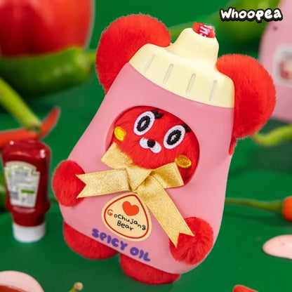 WASABI Bär Gewürzgläser Serie Plüsch Blindbox 