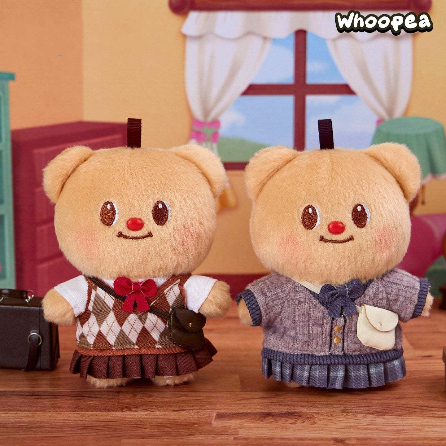 バターベア レトロシリーズ ドレスアップぬいぐるみ ブラインド