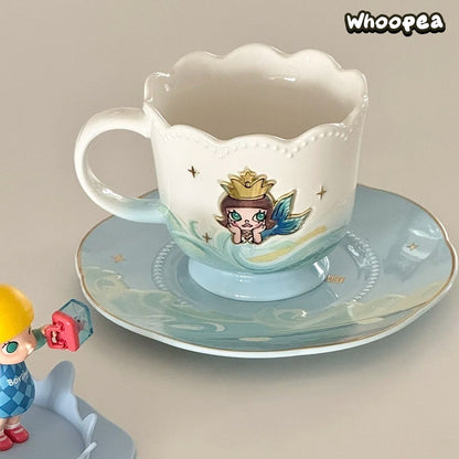 POP MART × Starbucks Molly  Soft Snow Starry Dream Series Collection