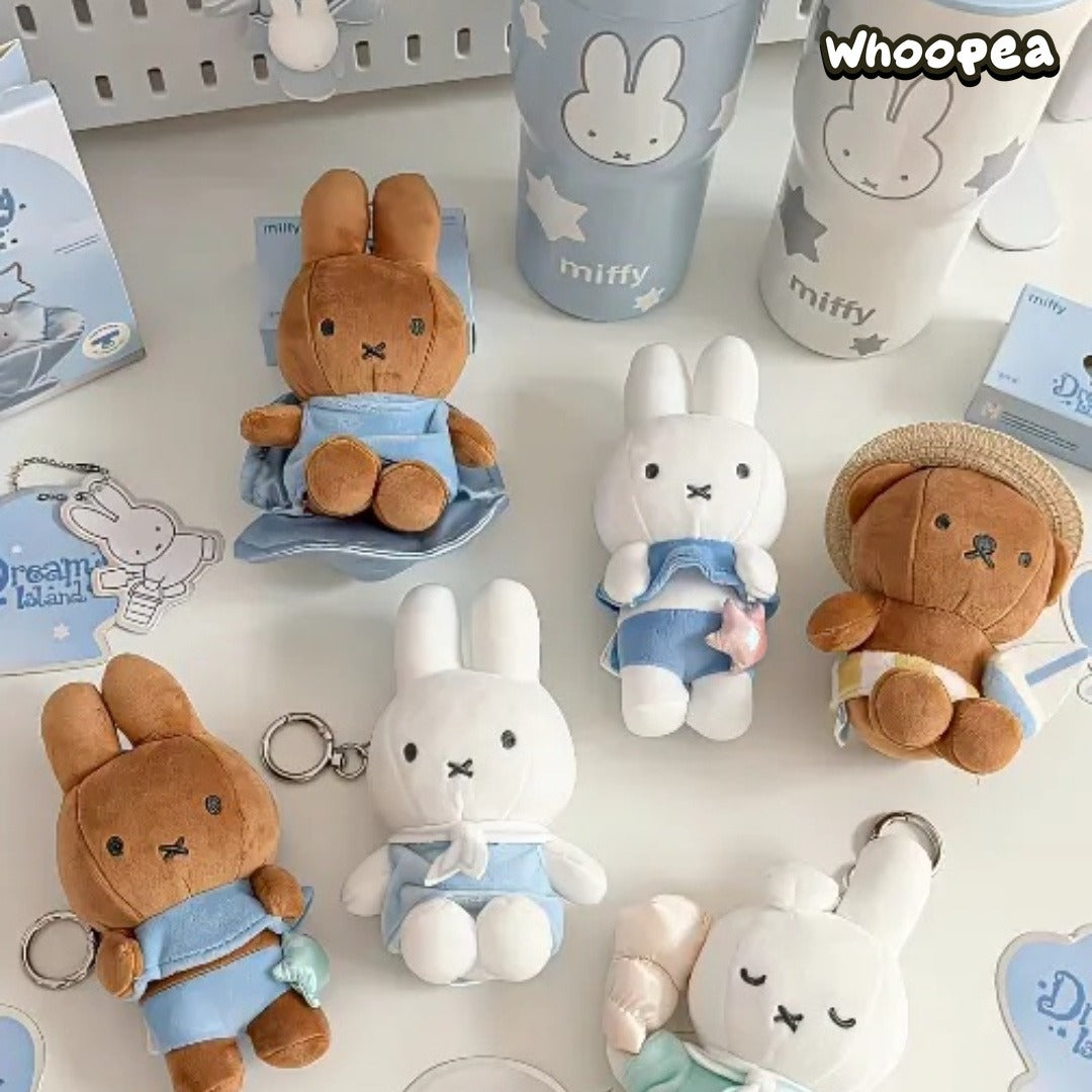 Miffy Dreamy Island Series Plush Keychain (PRE-ORDER)