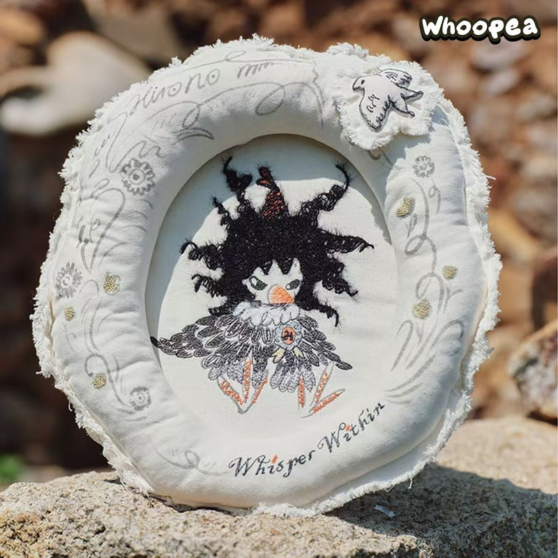 POP MART × Hirono Whisper Within Series Crow Fabric Artwork