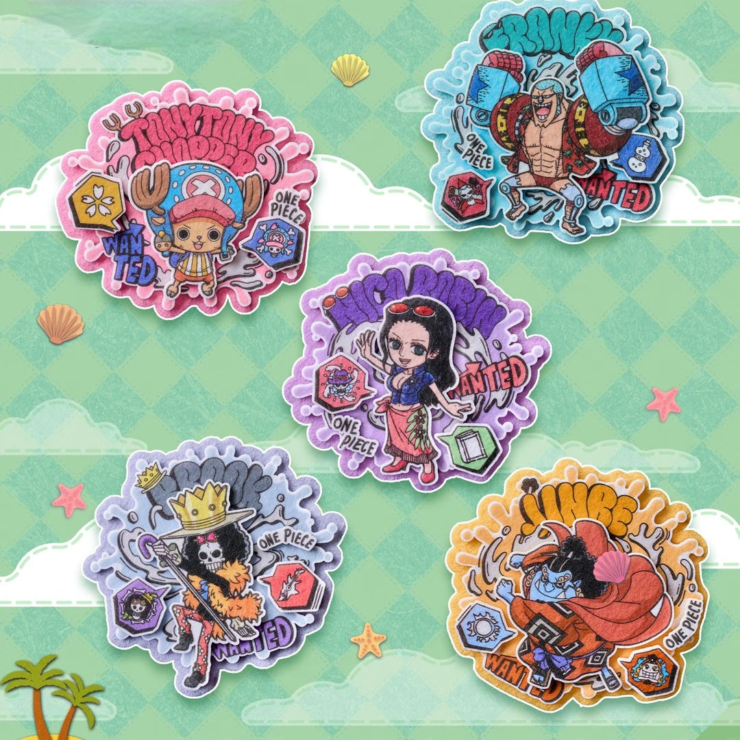 One Piece SPOT Series Non-woven Fabric Badge Blind Box
