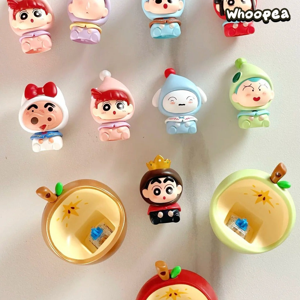 Crayon Shin-chan Dwarf Fairytale Series Bobblehead Figures Blind Box