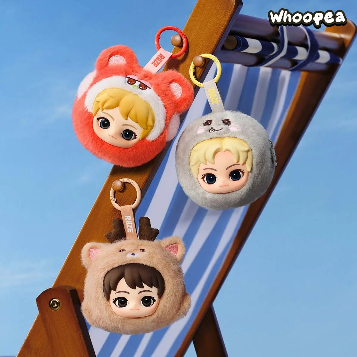 POP MART RIIZE Fluffy Club Series Mini Pouch Keychain Blind Box (PRE-ORDER)