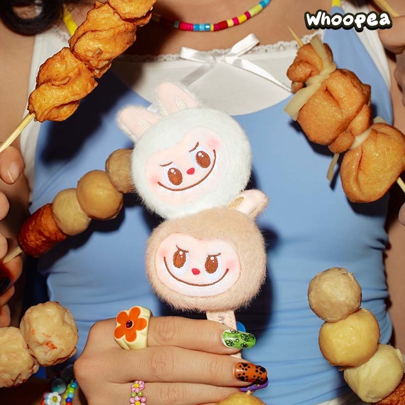 Labubu The Monsters Wacky Mart Series Seafood Balls Plush Pendant