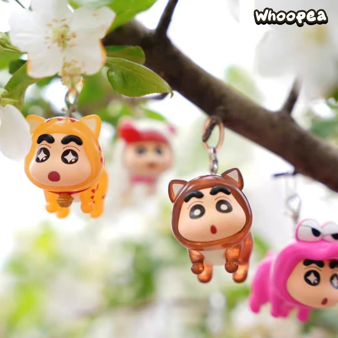 Crayon Shinchan Flying Super Power Series Mini Beans Figuren, Überraschungstüte 