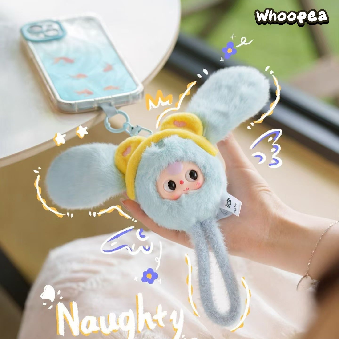 Baby Three Toddler Wrist Strap Plush Doll Charm Blind Box – WHOOPEA
