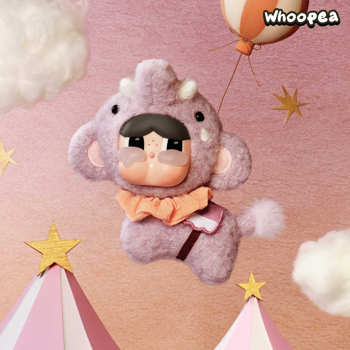 POP MART CRYBABY Crying Round n Round Series - Vinyl Plush Pendant Blind Box (PRE-ORDER)
