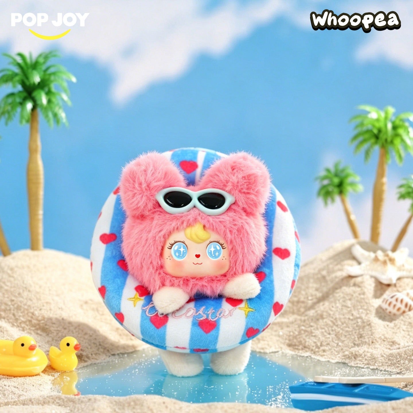 COCOSTAR Summer Swim Ring Series Plush Pendant Blind Box