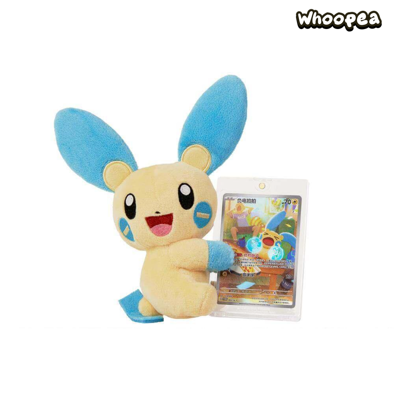 Pokémon Nuzzle Cheeks Series Plush Toy Card Display Blind Box