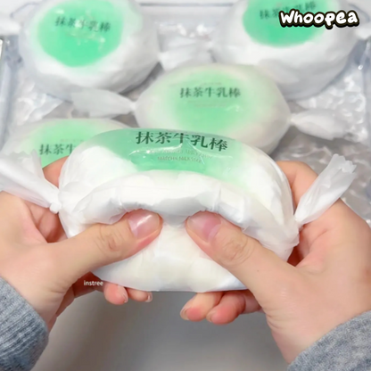 Matcha Milk Stick Wax-Cracking Squishy - Sensory Fidget Toy