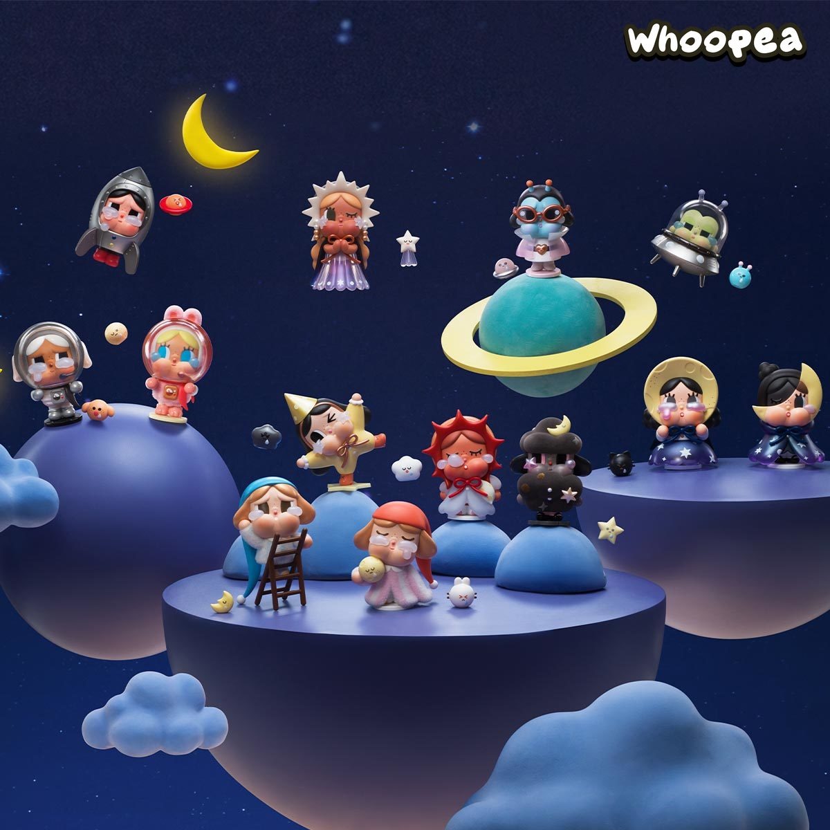 CRYBABY CRYING TO THE MOON SERIES FIGURES, Blind Box – WHOOPEA