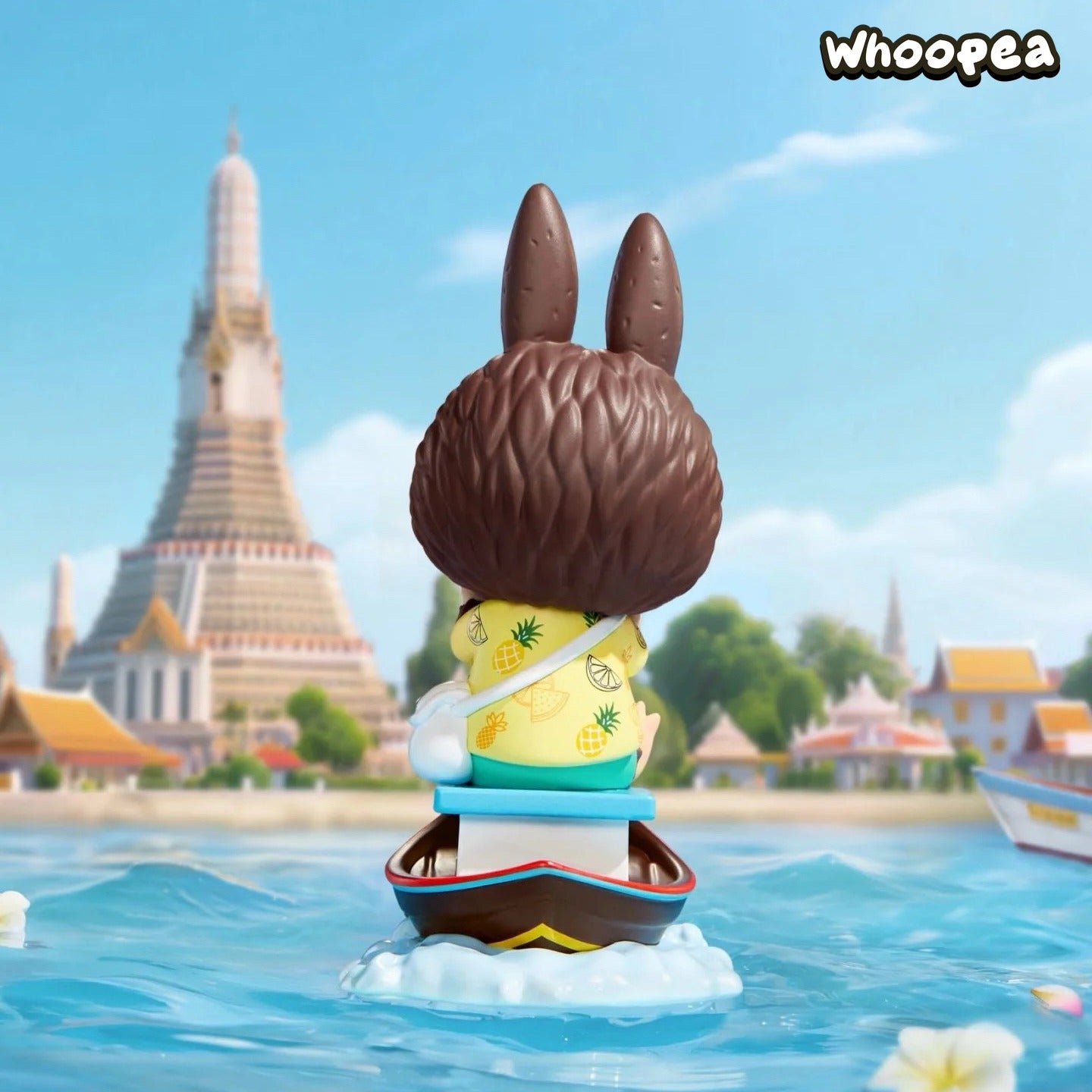 ラブブ LABUBU LONG TAIL BOATタイiconsiam限定 POPMART Labubu Long Tail Boat Figure ICONSIAM Exclusive