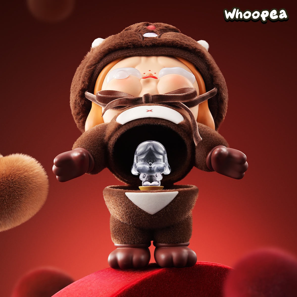 CRYBABY BE MINE ビッグサイズ POP MART CRYBABY Be Mine Figure 17cm Large Size Designer Toy