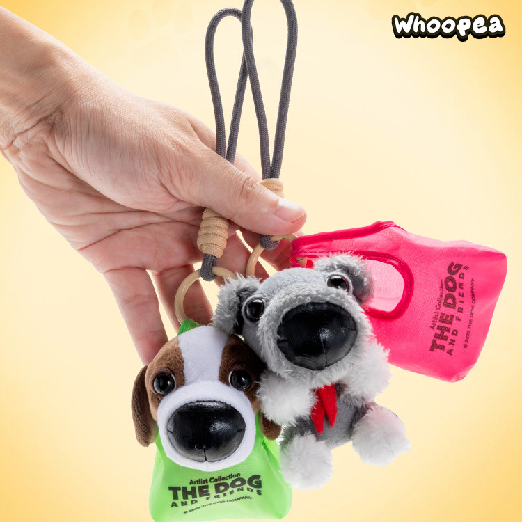 THE DOG AND FRIENDS Series Plush Pendant Blind Box