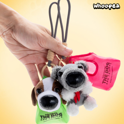 THE DOG AND FRIENDS Series Plush Pendant Blind Box