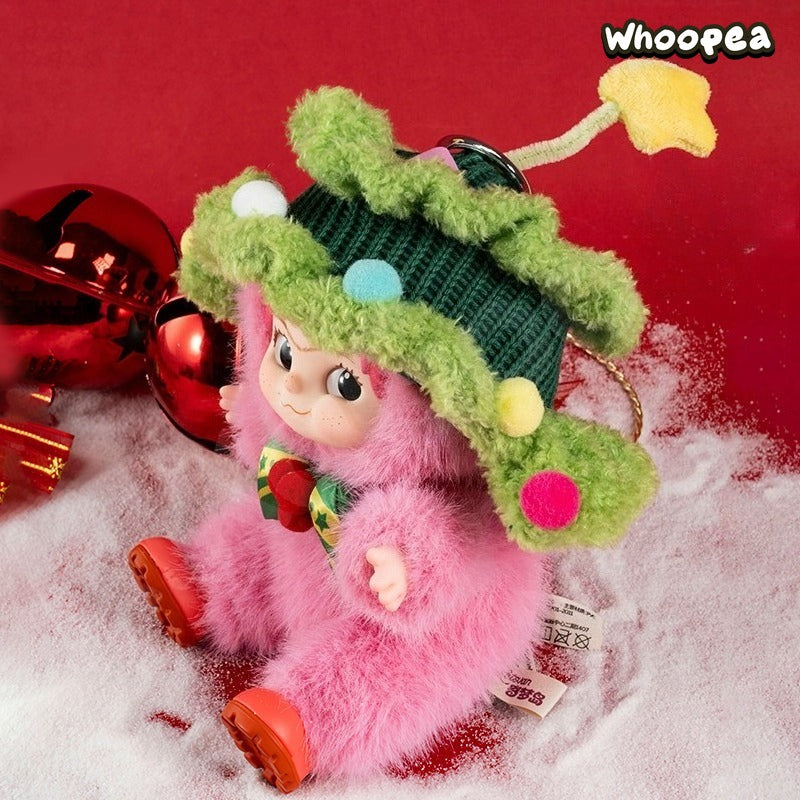 WAKUKU Santa Cutie in Pink Series Vinyl Plush Limited Figure