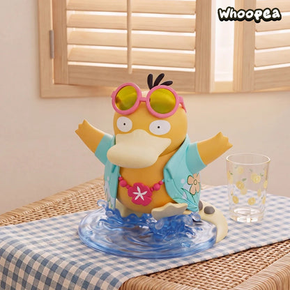 Pokémon Unite Series Snorlax And Psyduck Summer Beach Style Figure