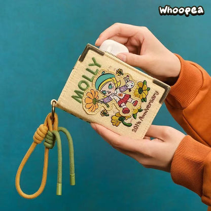POP MART MOLLY 20th Anniversary Scenery Along the Way Series Retro Book Mini Bag Blind Box