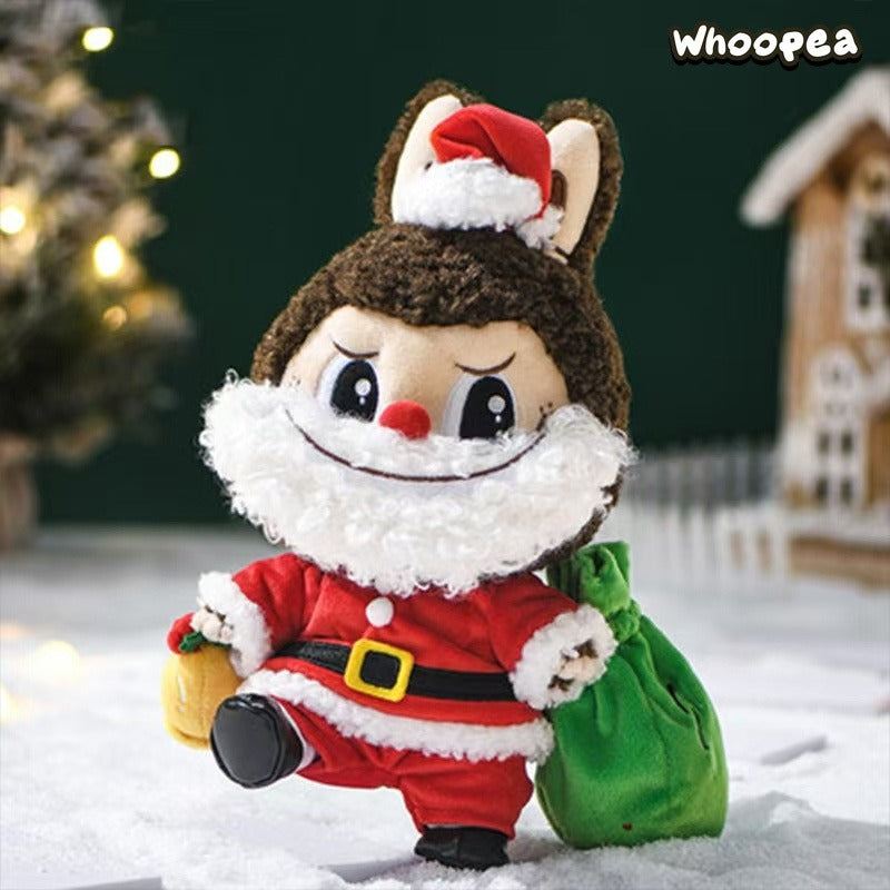 POP MART THE MONSTERS LABUBU Christmas Series Plush Hanging Card, PTS 2024 Exclusive