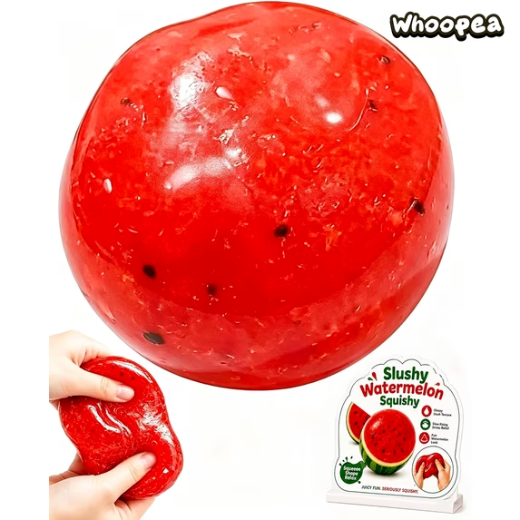 Crystal Slushy Fruit Squishy Zero Bounce Back Squishy - Sensory Fidget Toy