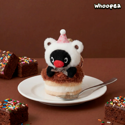Pingu Chocolate Season Afternoon Tea Time Aroma Plush Pendant Blind Box