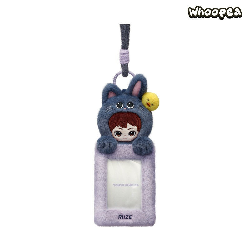 POP MART RIIZE Fluffy Club Series Plush Card Holder
