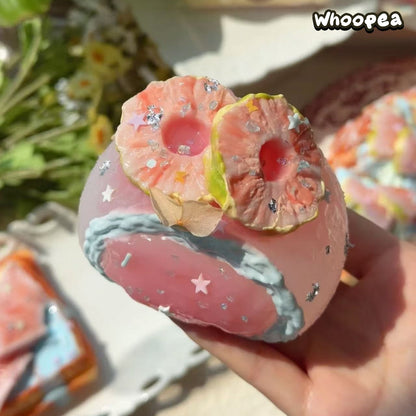Realistic Daifuku Mochi Soft Taba Squishy Collection- Sensory Fidget Toy