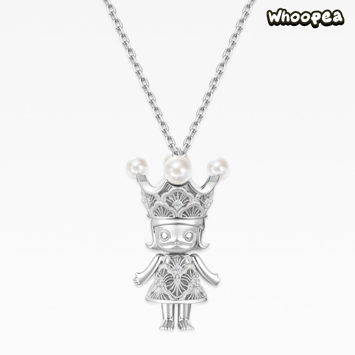POP POP ROYAL MOLLY LACE Series Birthday Princess Necklace