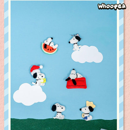 Snoopy Colorful Daily Life Series Plush Brooch Blind Box