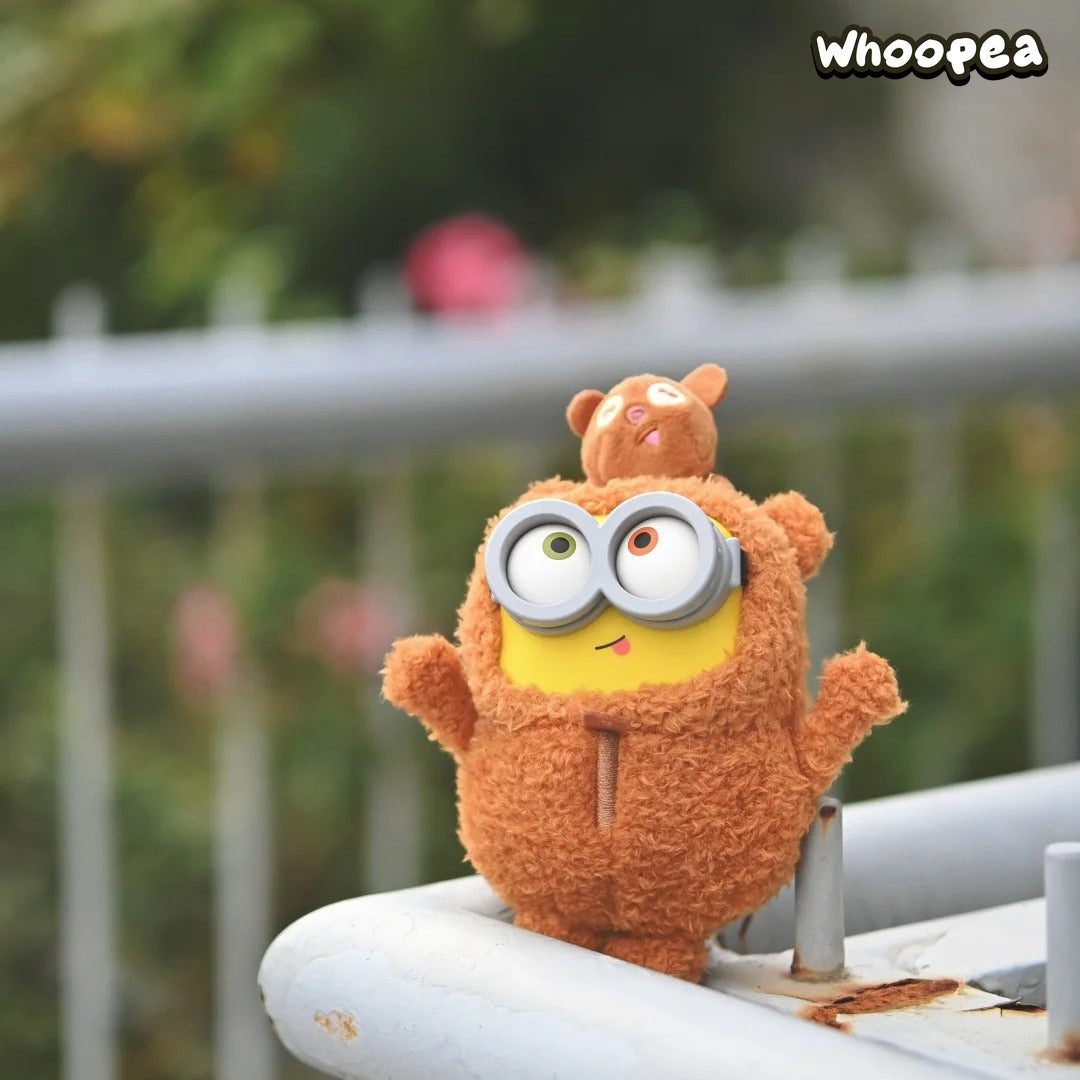 Minions Bob and Tim Best Buddies Forever Series Vinyl Plush Keychain Blind Box