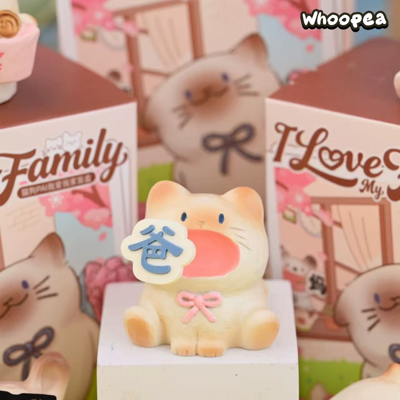 Cat Dog PAI I Love My Family Series Figure Blind Box
