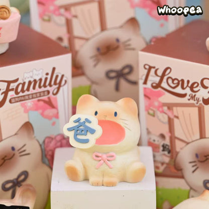 Cat Dog PAI I Love My Family Series Figure Blind Box