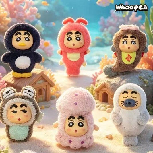 Crayon Shin-chan Deep Sea Adventure Series Vinyl Plush Pendant Blind Box