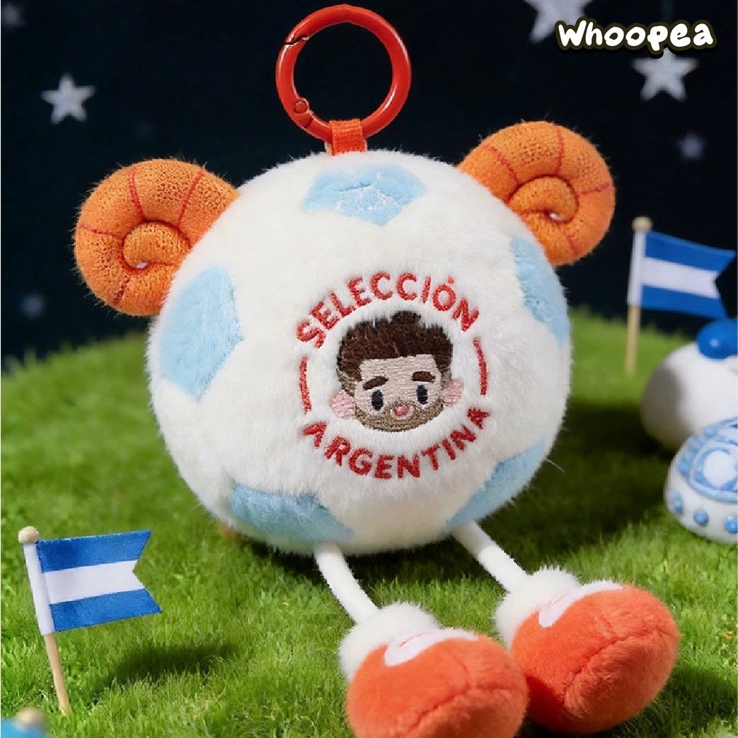 World Cup Argentina National Team VAMOS ARGEMTINA Series Plush Pendant Blind Box (PRE-ORDER)