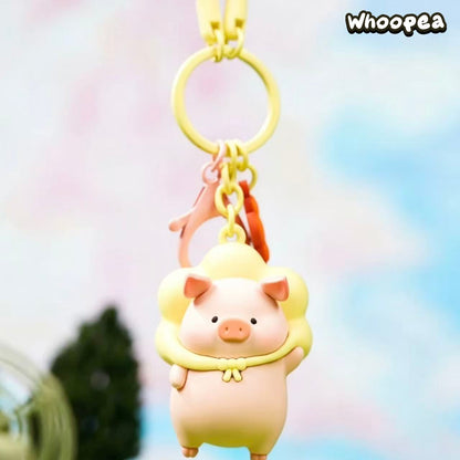 LuLu the Piggy Flower World Series Keychain Bag