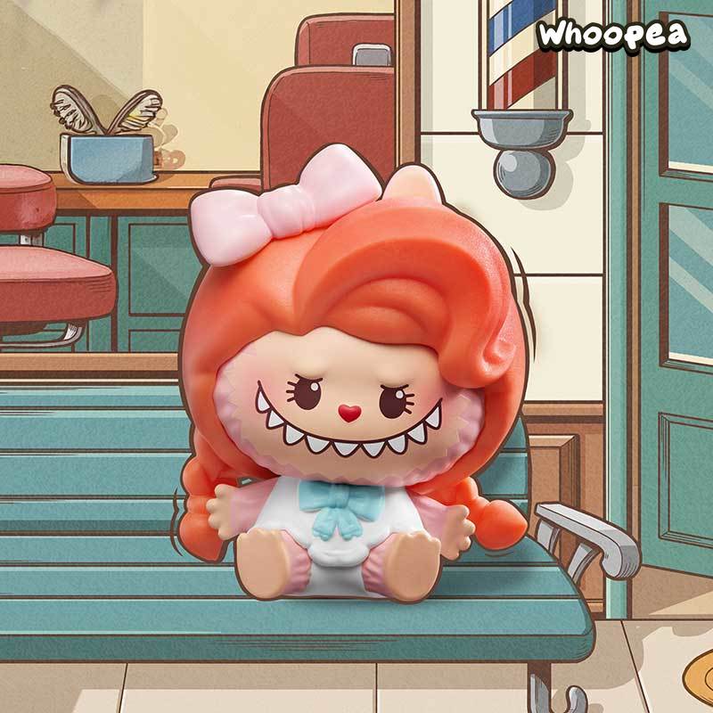 POP BEAN The Monsters Labubu Hair Salon Mini Bean Series Figure Blind Box