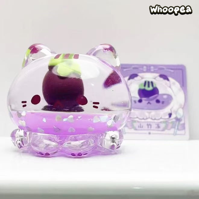 Strawberry Mousse Tower Octopus Meow Jelly Series Figure Blind Box