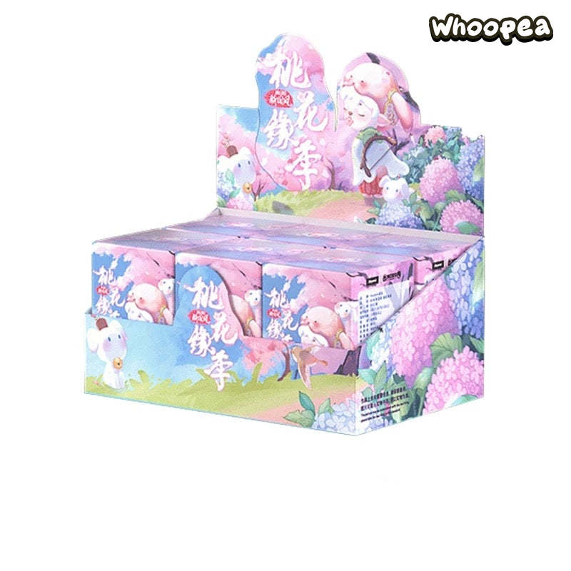 MiMi Peach Flower Series 2 Figures, Blind Box【Heyone】