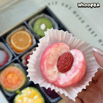 Realistic Fruit Soft Taba Squishy Collection- Sensory Fidget Toy