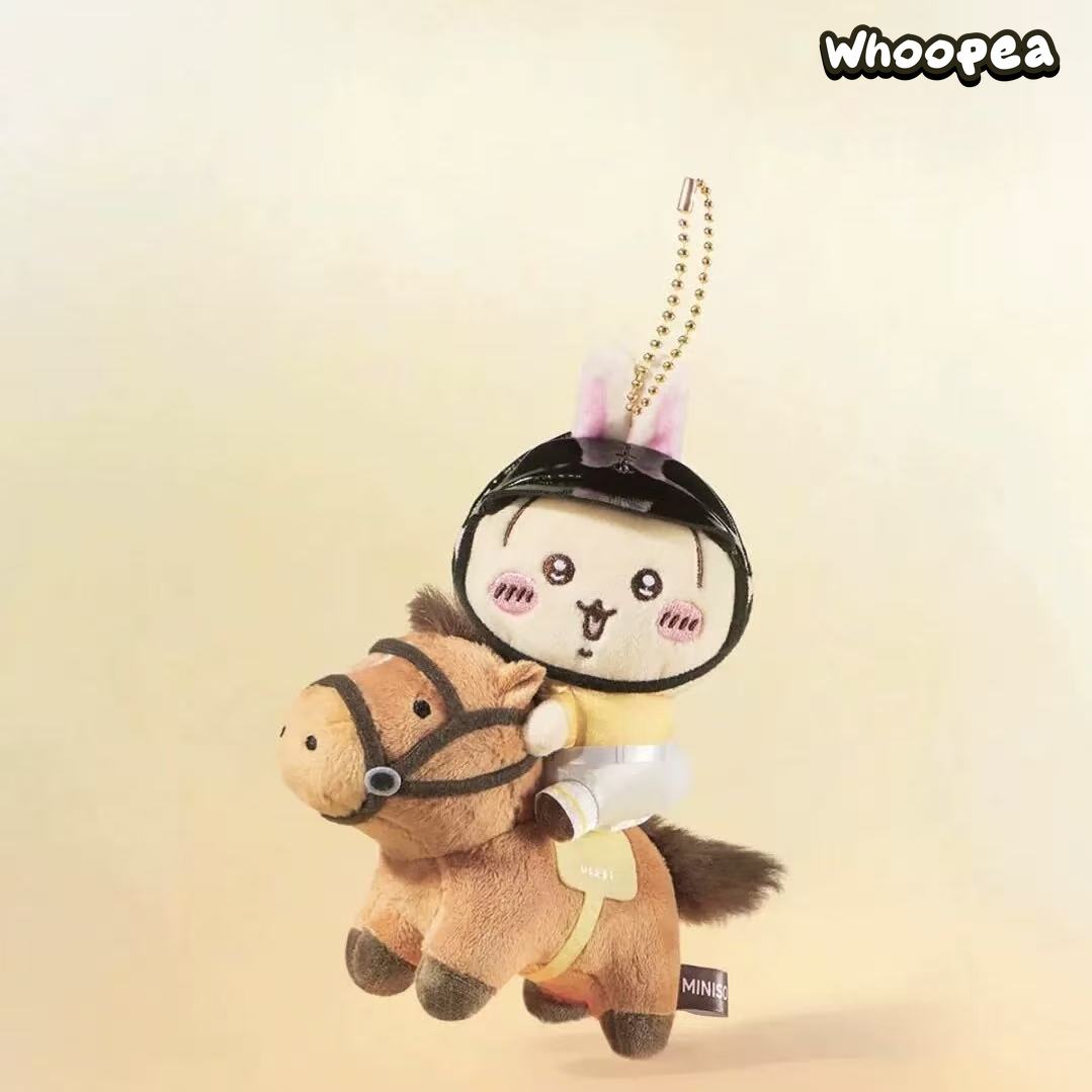 Chiikawa Equestrian Series Plush Pendant
