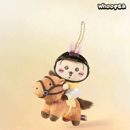 Chiikawa Equestrian Series Plush Pendant