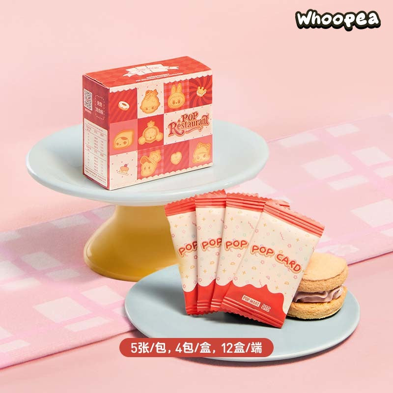 POPMART POP Restaurant Series Trading Card Blind Box – WHOOPEA